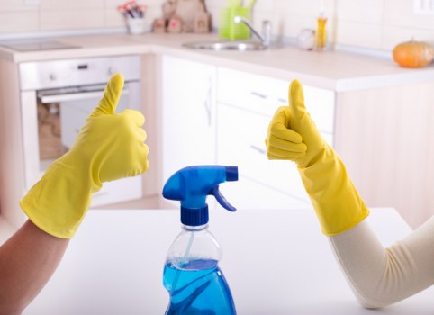 Shared hallway and stairwell cleaning in a Notting Hill residential building