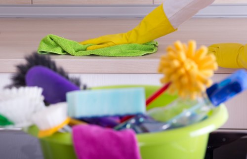 Professional move in cleaning for a Notting Hill home before furniture is placed