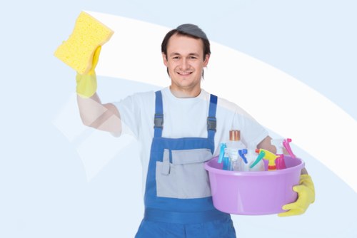 Regular cleaning service in a Notting Hill home with tidy living areas