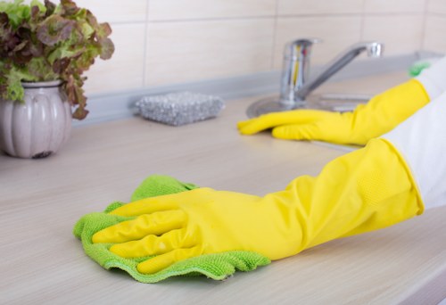 Scheduled business cleaning for a mixed-use property in Notting Hill