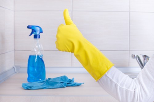 Office and communal area commercial cleaning in West London