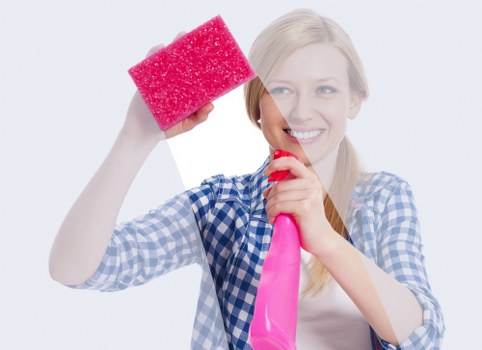 Local cleaners handling a furnished property move out clean in Nottinghill