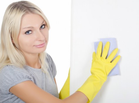Local cleaning team maintaining a Notting Hill commercial property